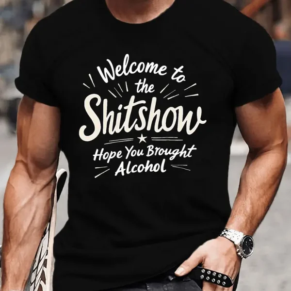 Men'S Plus Size Graphic T-Shirt