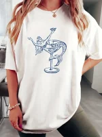 Summer & Spring Graphic Print T-shirt