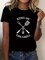 Comfy Crew Neck Short Sleeve T-Shirt