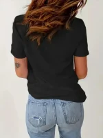 Women's Short Sleeve Stretch T-Shirt - Image 4