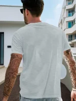 Casual Comfortable Men's Summer Graphic T-Shirt - Image 2