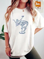 Summer & Spring Graphic Print T-shirt - Image 2