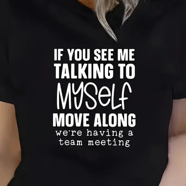 Graphic Print T-shirt, Short Sleeve Crew Neck Casual Top for Summer & Spring, Women's Clothing