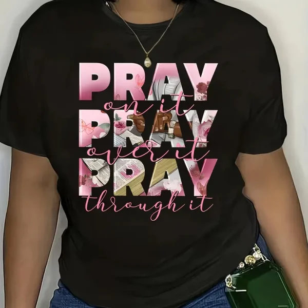 White Round Neck Short Sleeve Top for Spring Summer Fall T Shirts