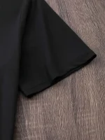 Women's Short Sleeve Crew Neck Graphic T-Shirt - Image 3