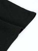 1pc Plus Size Women's Casual Crew Neck T-Shirt - Image 4