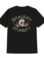 Men's Casual Round Neck T-shirt, Printed Pattern Men's Top, Men's Gift - Image 3