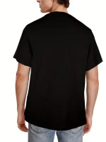 Casual Fashion T-shirt For Men Graphic Print Short Sleeve s Tops - Image 2